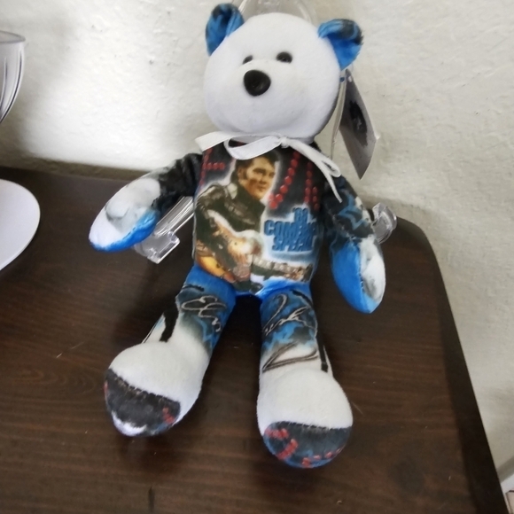 Elvis Presley Special Collectible Plush Bear 2003 NWT Vintage - Picture 1 of 12